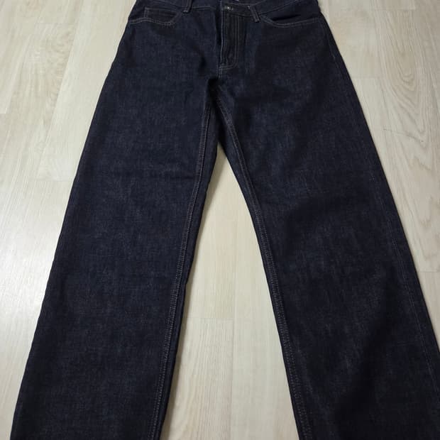 유니클로 jw앤더슨 셀비지데님32