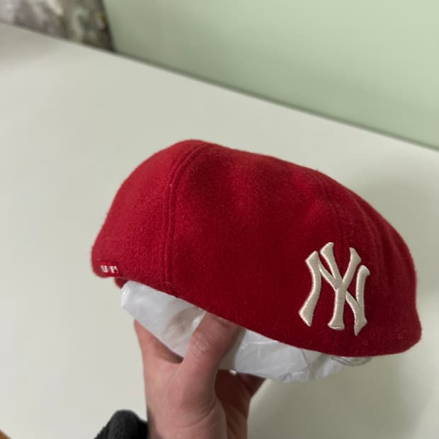 53-55CM 8-13Y MLB 양키즈 레드 빵모자