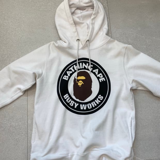 베이프 busy works 후디