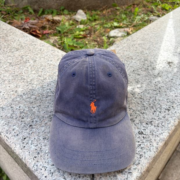 90s Polo RL 폴로 랄프로렌 페이딩 볼캡 (navy)