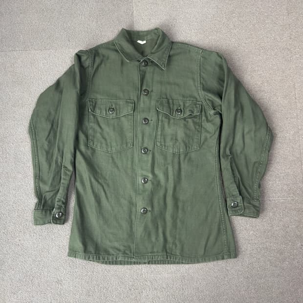 70s 미군 오리지널 OG-107 유틸리티 셔츠
