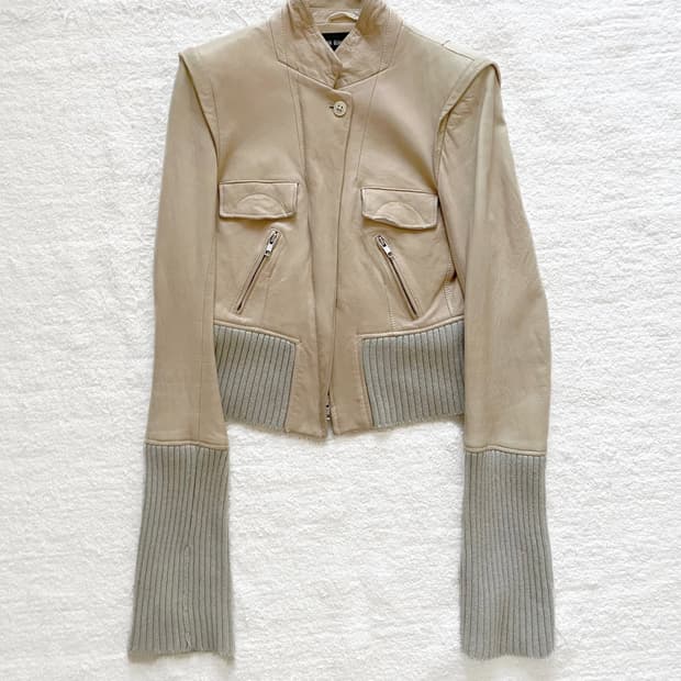 *rare 앤 드뮐미스터 레더자켓