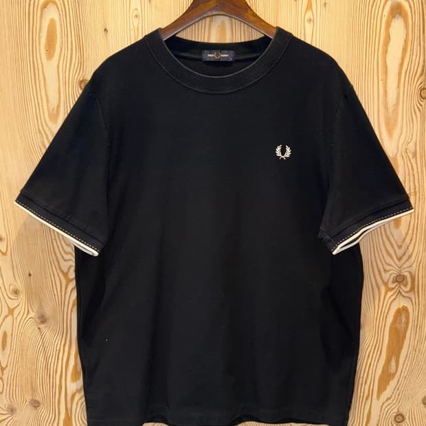 프레드페리 M1588 트윈 팁 티셔츠
