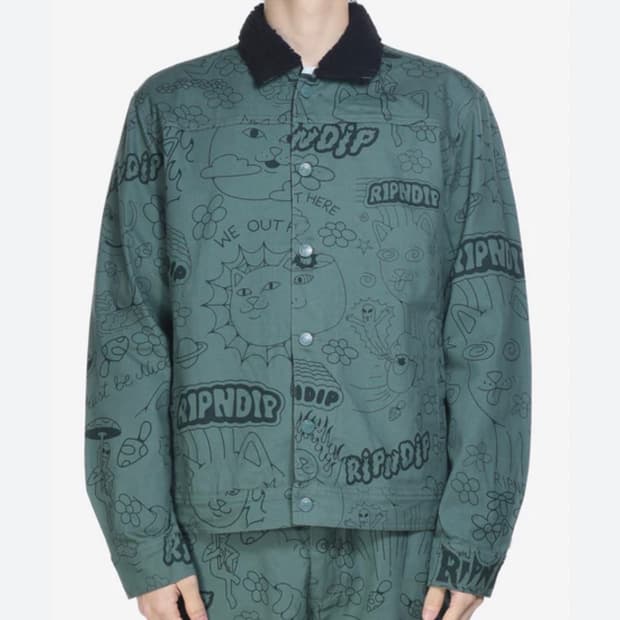 립앤딥 버튼업 자켓