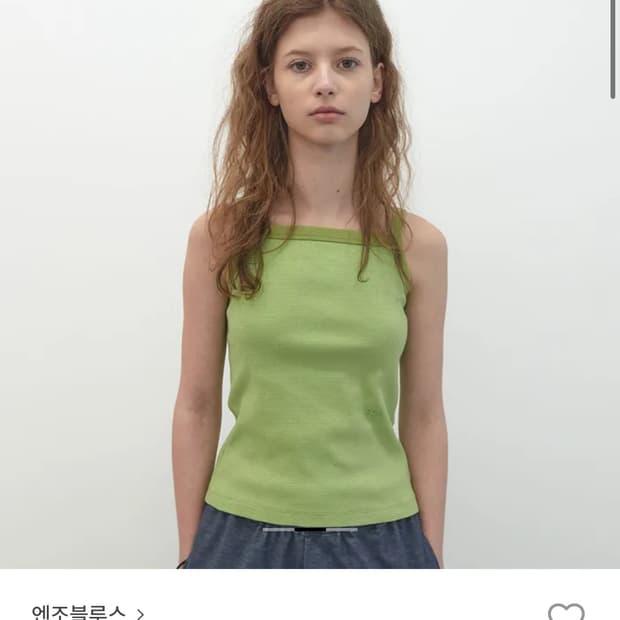 엔조블루스 펜슬 스트라이프 슬리브리스