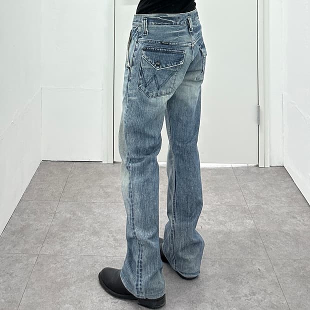 Wrangler 'W' Stitch Flaree Denim