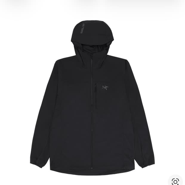 (S)아크테릭스 스쿼미시 후디 블랙 새제품 팝니다