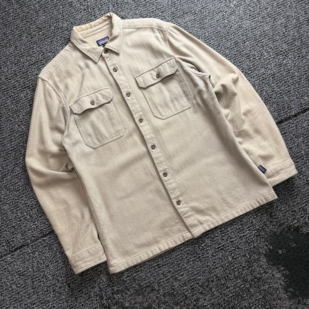 파타고니아 오가닉 코튼 코튼 플란넬 셔츠 4141