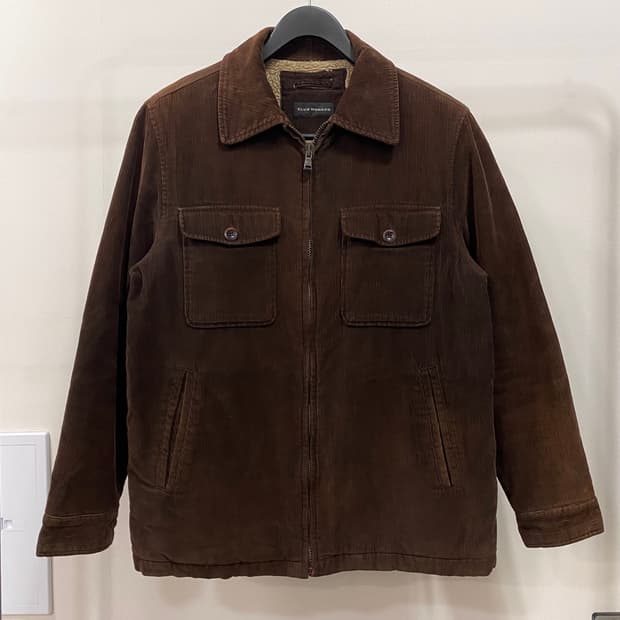 클럽모나코 코듀로이 셰르파 자켓