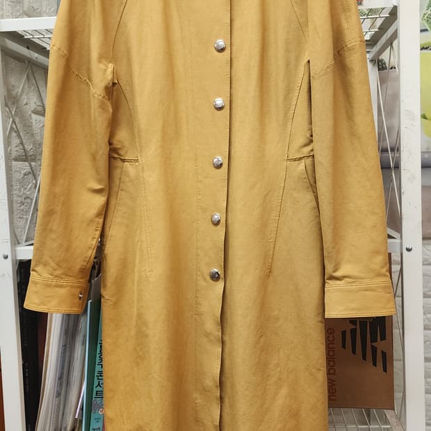 한섬 마인 원피스 55 코트형 원피스 간절기용 WM10