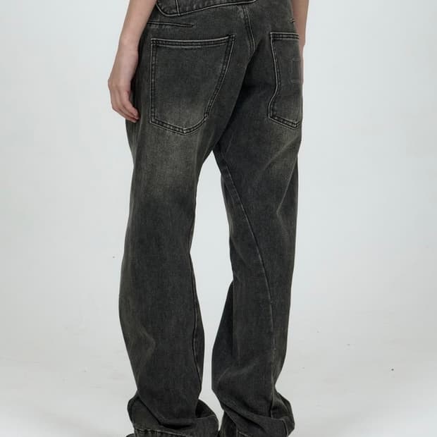 플라스틱프로덕트 MPa DRIFT DENIM PANTS (GREY)