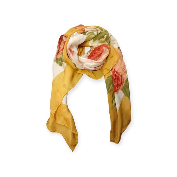 빈티지 플라워스카프 