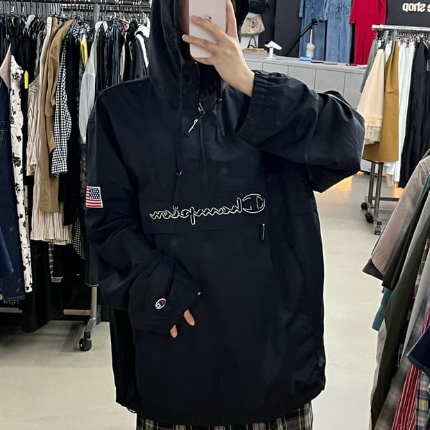 챔피온 후드 웜업