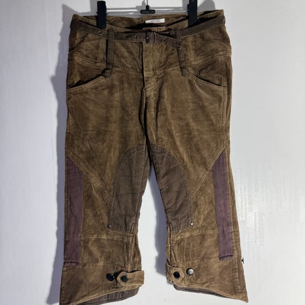 Juddy corn 밀리터리 코듀로이 팬츠 y2k lgb goa 밀리터리