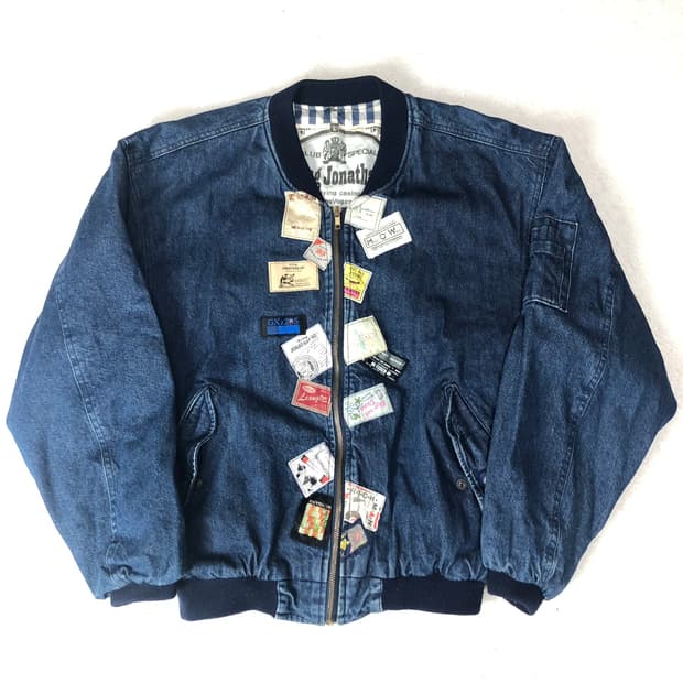 1990s 킹조나단 재패니즈 빈티지 봄버자켓 