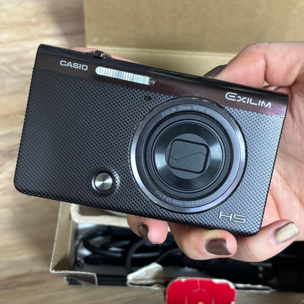 [풀박스/한국어지원] 카시오 엑슬림 EX-ZR50 브라운