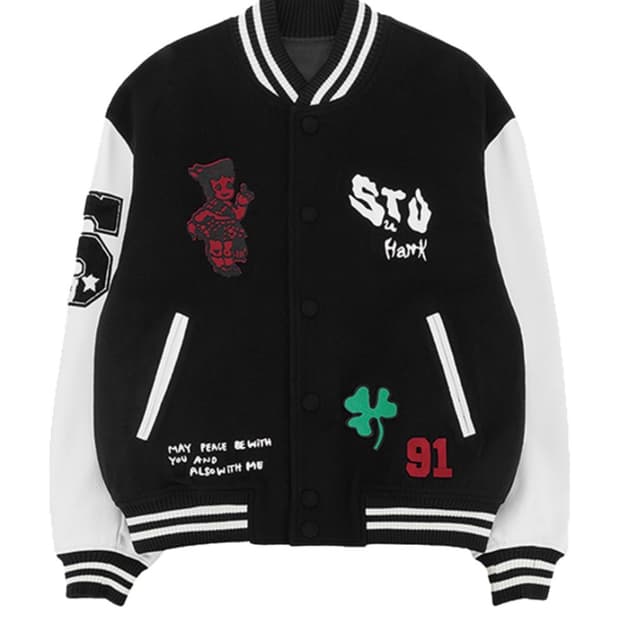 (M) stu 행크 바시티자켓