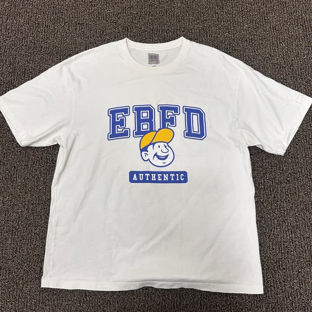 이벳필드 반팔티셔츠 화이트 L