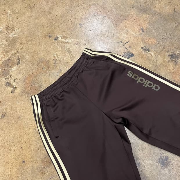[정품/100] 아디다스 삼선 트레이닝 바지 브라운 초코 