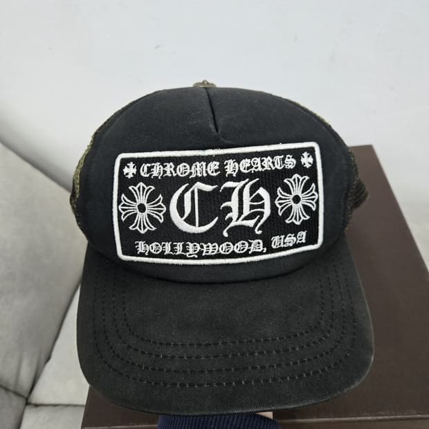 [보증서 정품] 크롬하츠 로고 볼캡