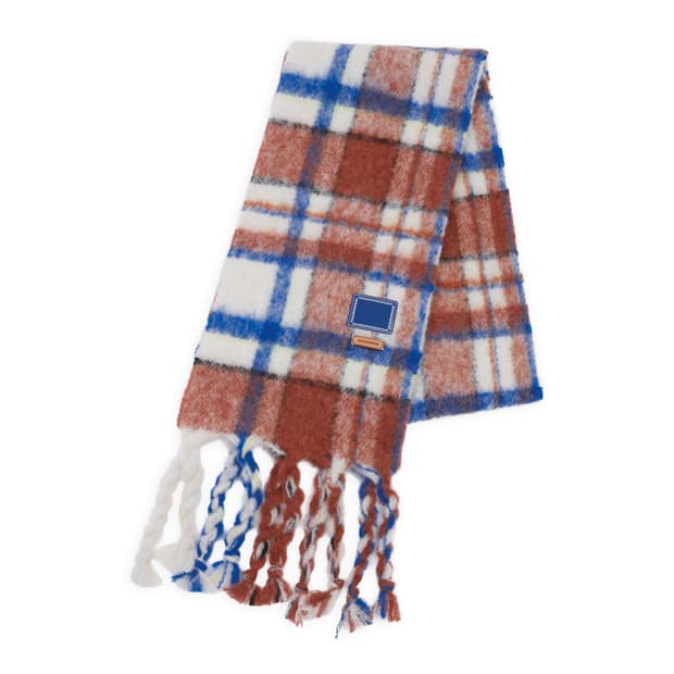 아더에러 머플러 Cland plaid muffler 목도리 니트 울