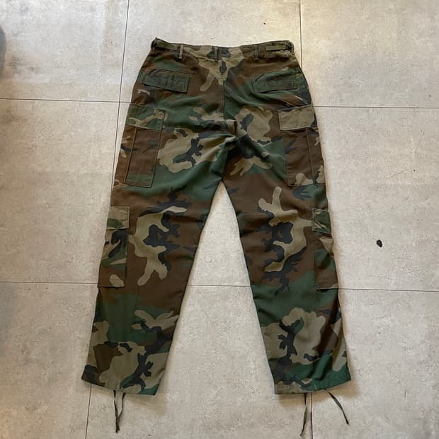 us army 오리지널 에어크루 카모 카고 팬츠 L/R