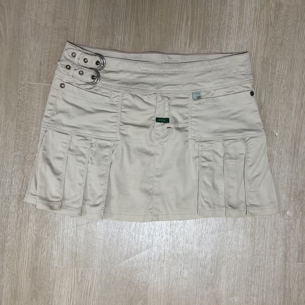 디젤 베이지 미니스커트