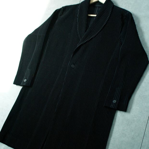 Homme Plisse Black Coat