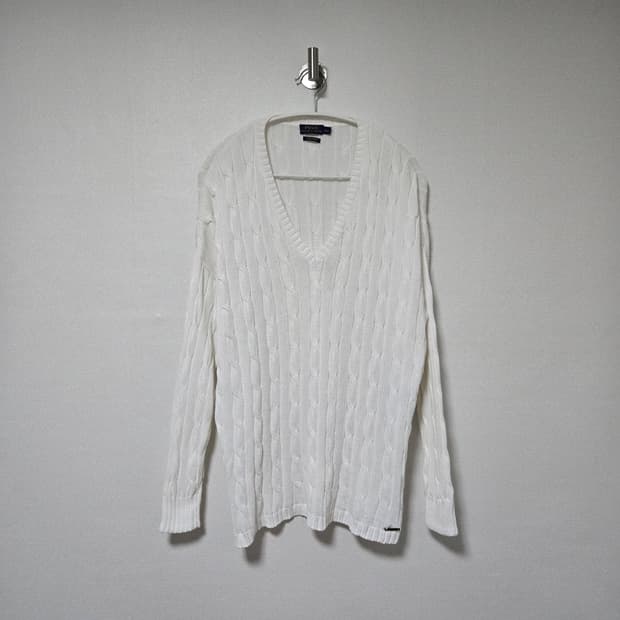 폴로랄프로렌 피마코튼 브이넥 니트 / 여성 니트/ 여자 니트