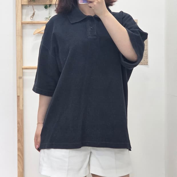 [프립]S/띠어리(Theory) 카라 반팔 티셔츠