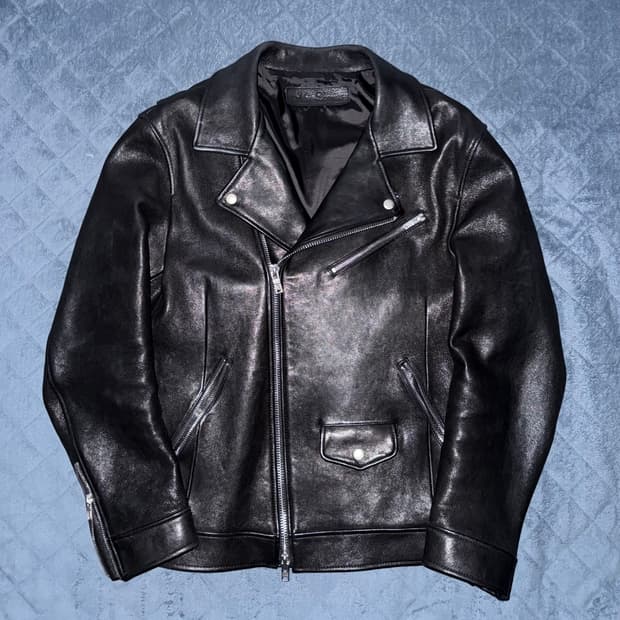 느와르 라르메스 램스킨 레더자켓