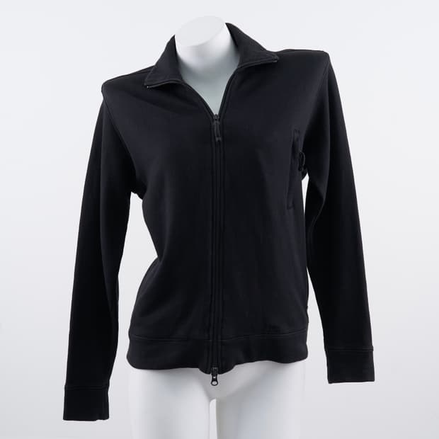 Burberry 블랙 투웨이 집업 자켓