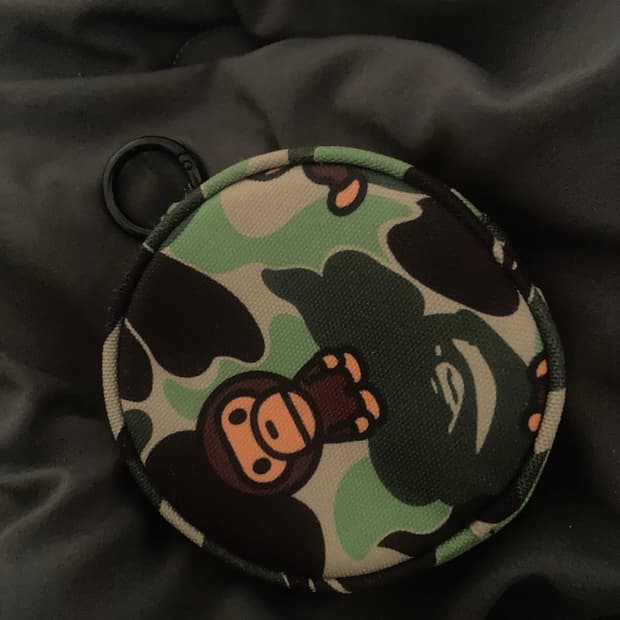 BAPE 베이비 마일로 카모 동전지갑