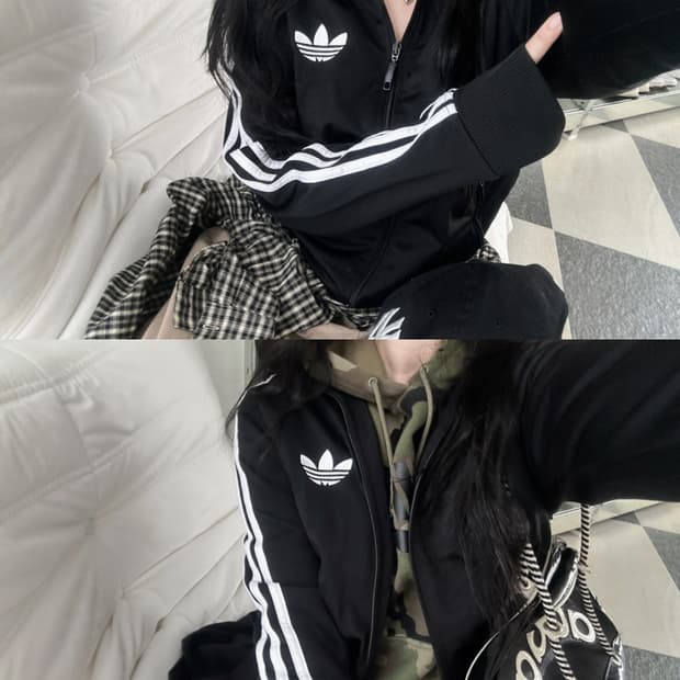 아디다스 블랙 파이어버드 져지 