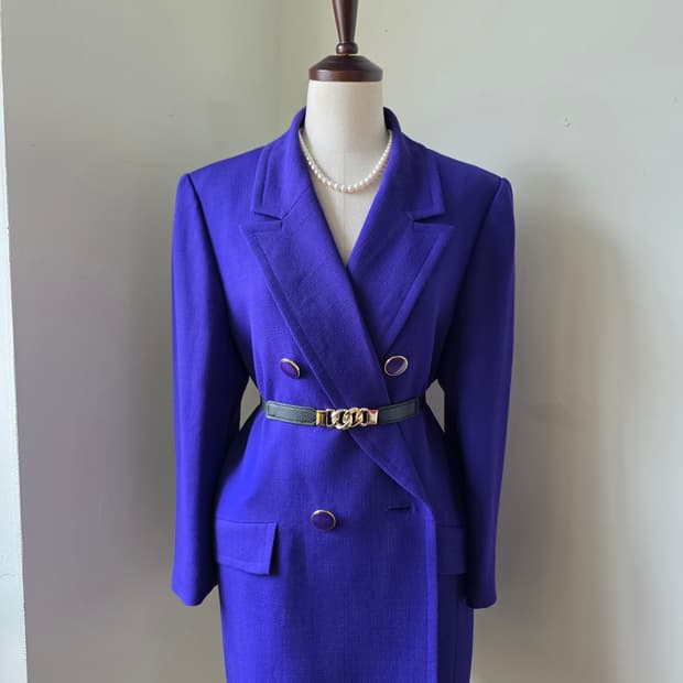 GIVENCHY 지방시 더블 테일러드 자켓