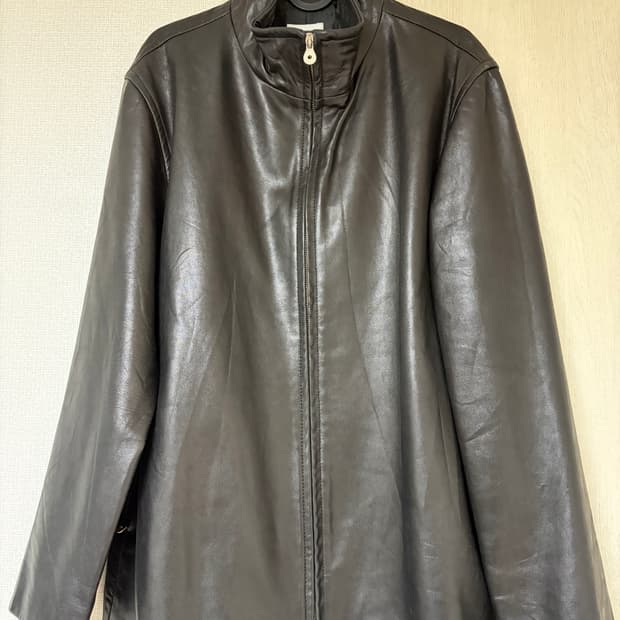 DKNY 램스킨 레더 자켓 Made in USA