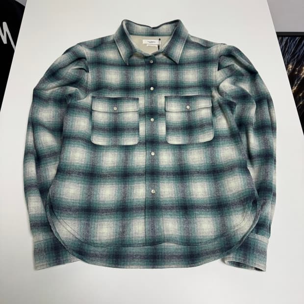 (W)이자벨마랑 에뚜왈 체크 셔츠 42