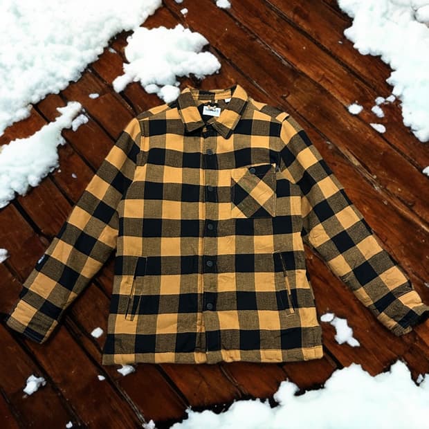 팀버랜드 플란넬 셔츠 자켓 (M) 플리스