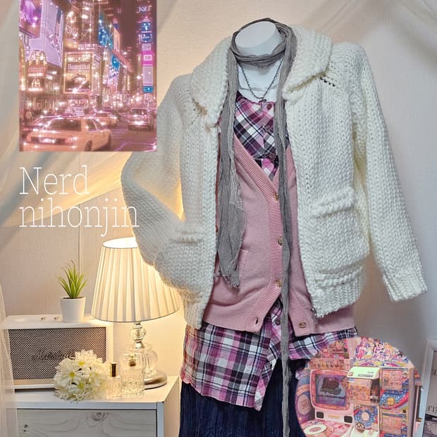 Nerd nihonjin mori look style set