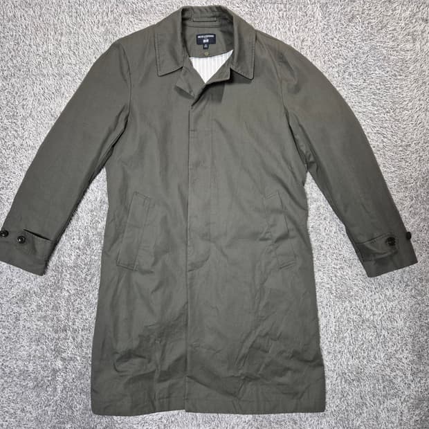 유니클로X이네스 남성 컨버터블 칼라 코트 M