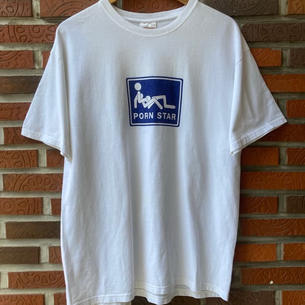 90s porn star tshirt🫣