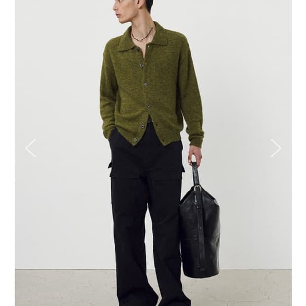 토니웩 알파카 칼라 가디건(올리브그린)구매 원합니다 XL사이즈 !