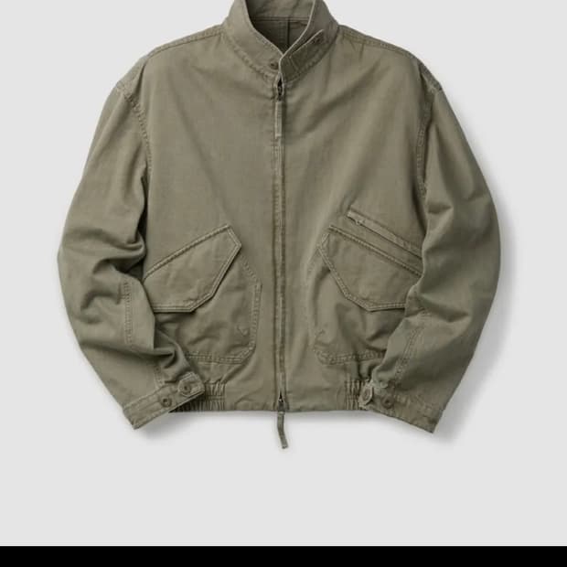 삽니다) s사이즈 쿠어 카치온 워시드 트리밍 카라 점퍼