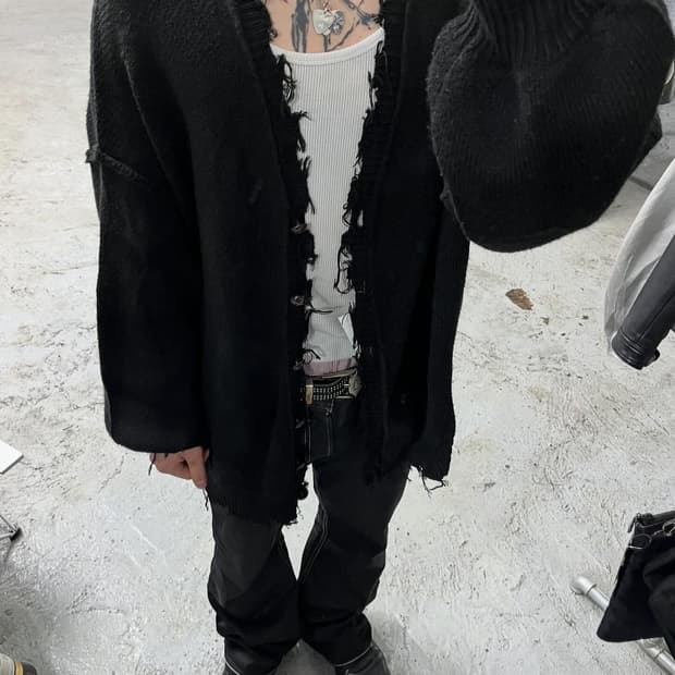 apres jour mignon grunge cardigan