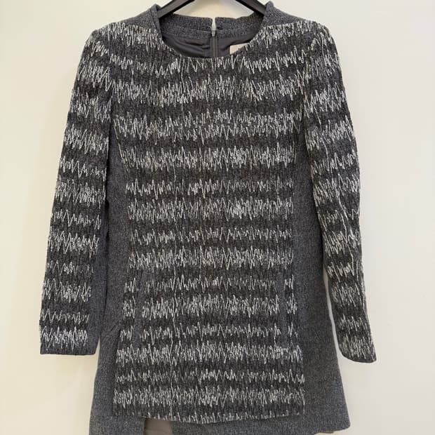 한섬 마인 트위드 원피스 정품