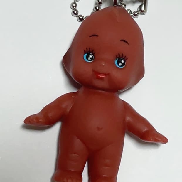 (일본) 태닝 큐피 키링 새거