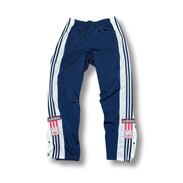 [30] 아디다스 삼선 버튼 트랙 바지 네이비