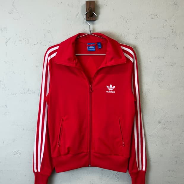 아디다스 파이어버드 레드 트랙탑 져지
