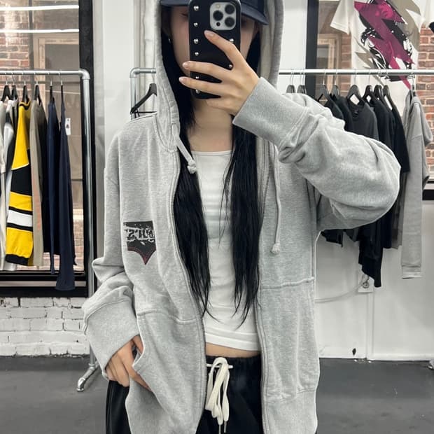 리바이스 오렌지탭 후드집업