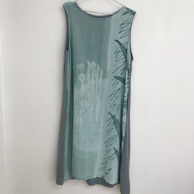 nature print one-piece